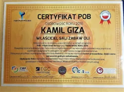Dokument referencyjny Sali Zabaw Oli — skan 10